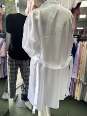 Сатенен халат Bride 